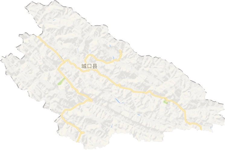 城口县电子地图