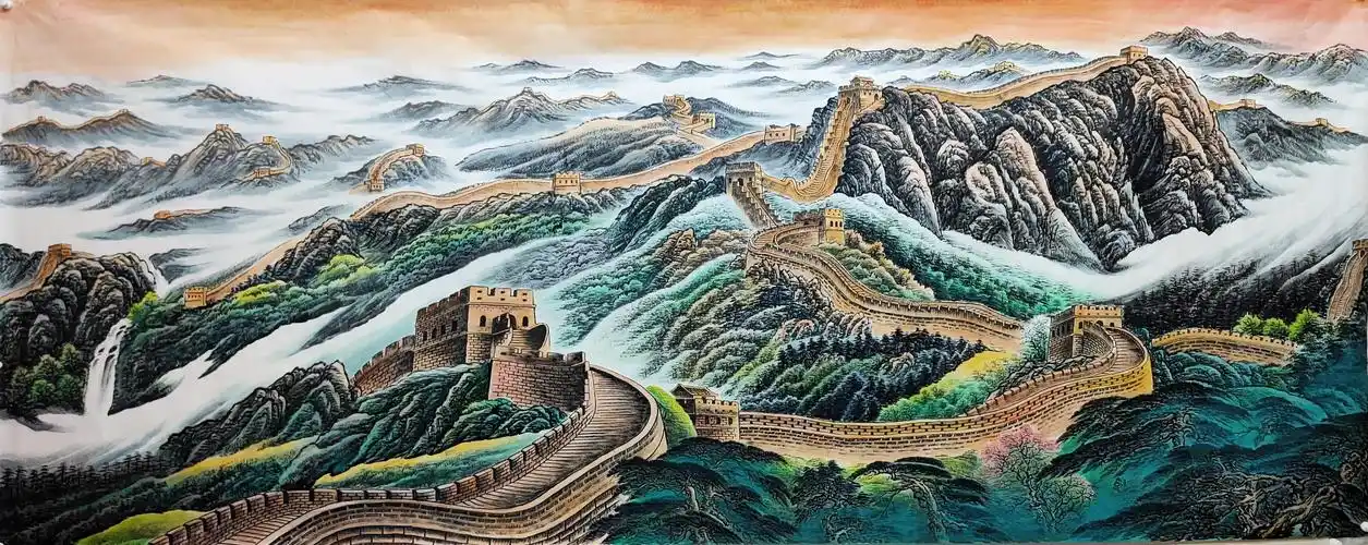 作品详细说明万里长城丈二小八尺小六尺宣纸作者简介李亚南(原名李涛)