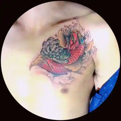 前胸鲤鱼-东川-松原作品