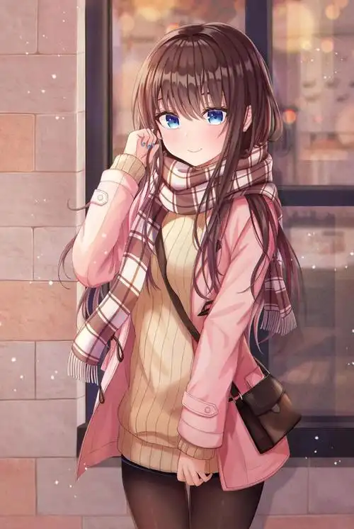 二次元女生图片,好看的二次元女生壁纸(画师フ二ィ的萌萌女孩插画作品