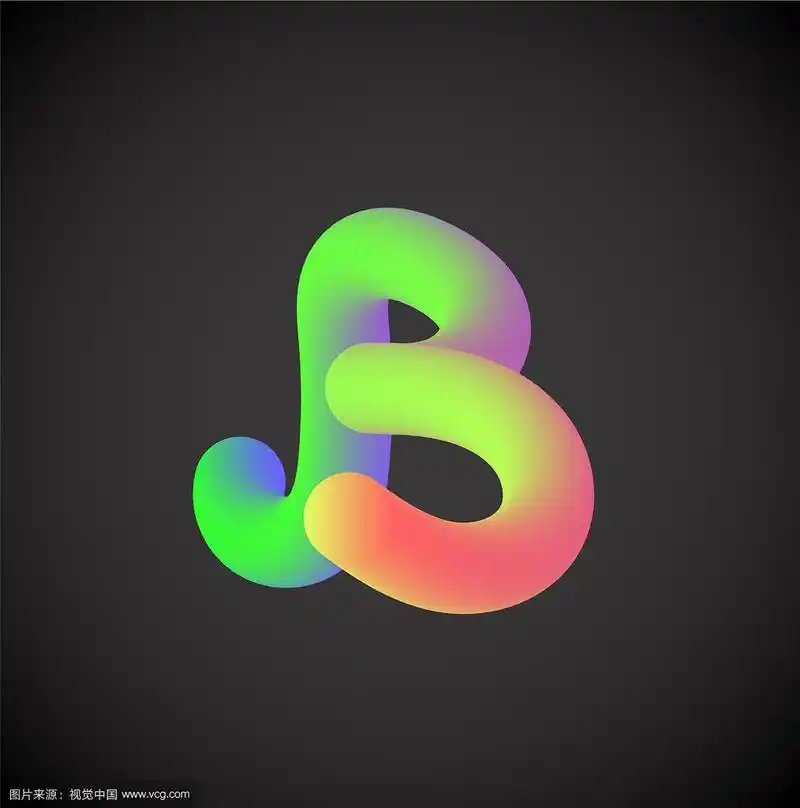 来自一套字体的彩色字符