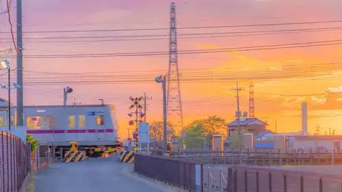 美妙绝伦的夕阳美景,风景-回车桌面