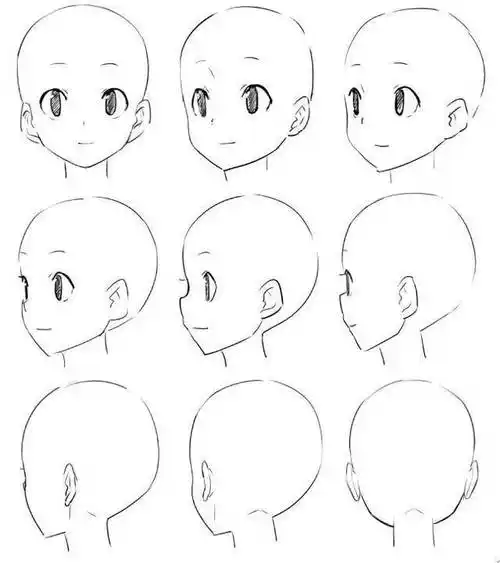 一步一步教你怎么画人物脸型
