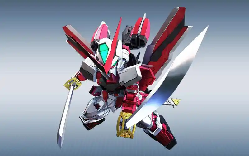 sd高达g世纪火线纵横-异端高达红色机改/红异端高达改-罗·裘尔 全