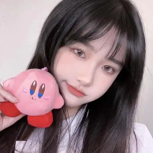 适合永久做头像的超甜果汁感美女头像