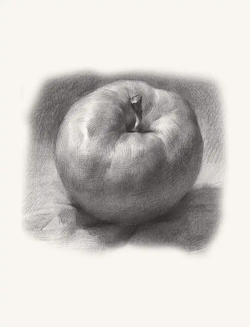 素描静物单个物体高清临摹素材分享,喜欢画素描的看过来!