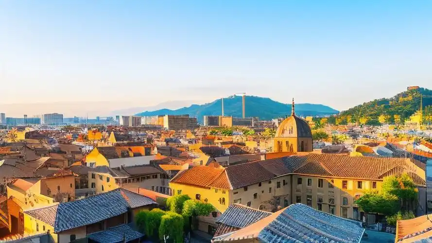 条幅背景图大放送,城镇风光美不胜收🏞️