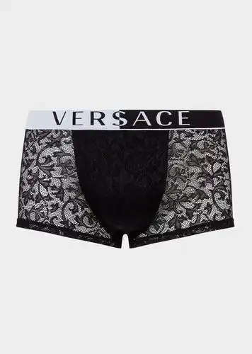 范思哲(versace)男士内裤 蕾丝 平角 /auu10008-an00192_a008