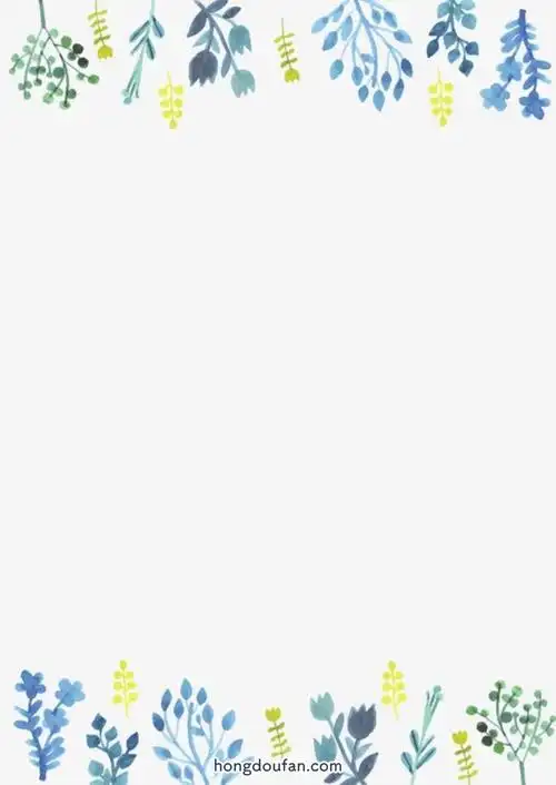 13张精选简约可爱的a4纸张背景图片免费下载