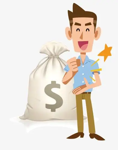 矢量卡通图案高富帅