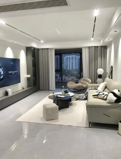 黑白灰现代简约风设计,简单就是家最好的气质!#家居##家居装修