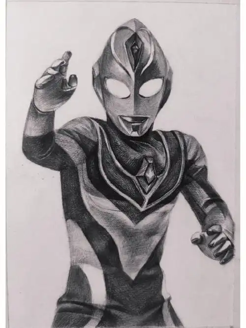 戴拿奥特曼步骤图