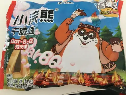 统一企业 小浣熊 干脆面(烤肉味)的热量和减肥功效