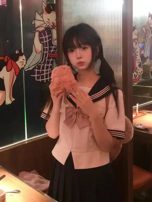 车厘子jk***梅芽中 收腰水手服女日系学院风校供制服百褶裙 - 17网