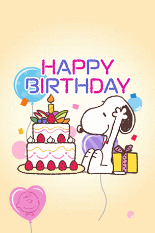 0810史努比生日快乐#2014年～2021年,在line上线的,以#史努比生日