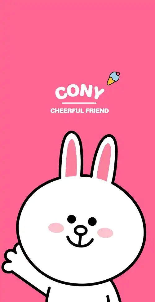 line friends 布朗熊brown choco 可妮兔cony 莎莉鸡sally 馒头人穆恩