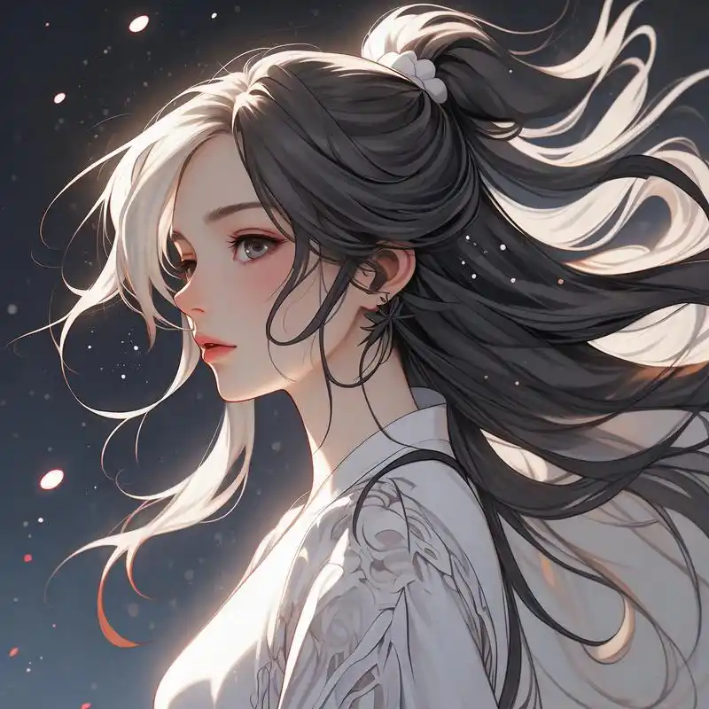 二次元女生头像,太美啦!93