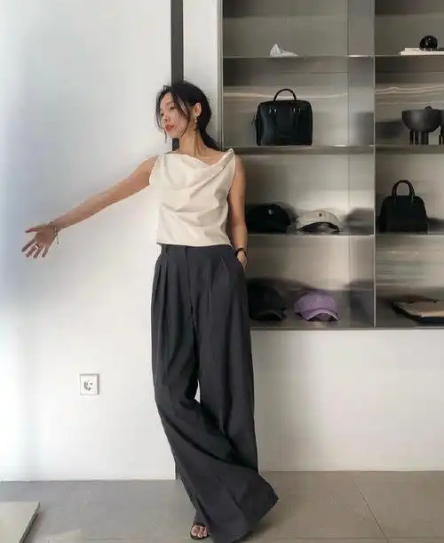 韩国时尚博主春夏气质穿搭日常