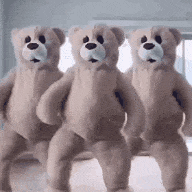 魔性跳舞小熊合集_表情