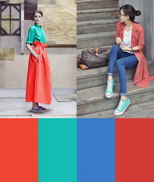 红配黄时髦精or辣眼睛学会后随意搭配都能穿的这么美