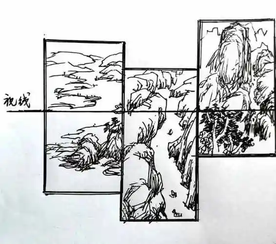 曾刚山水画技法(山水国画"之"三远构图法")_环球信息网