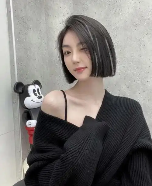 挑染头发颜色大全图片