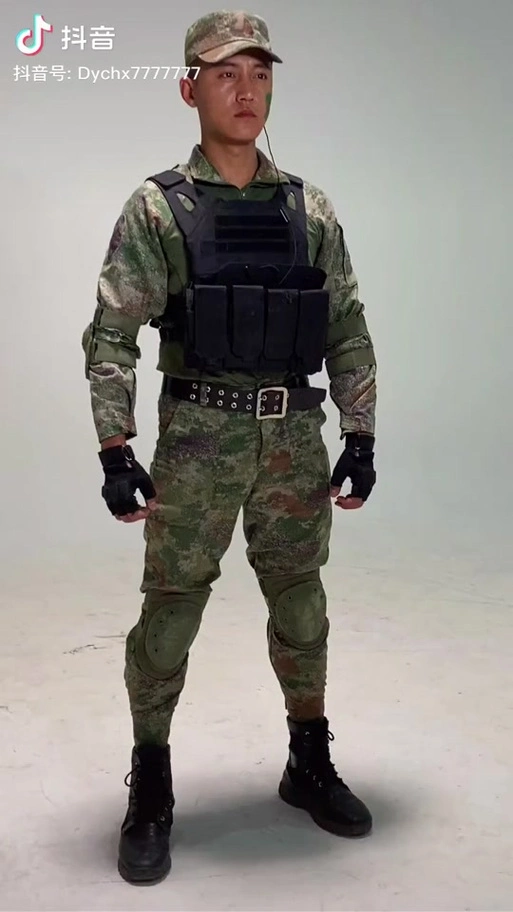 解放军新式星空迷彩服#迷彩服 #男儿本色