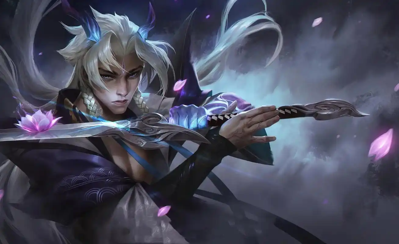 这皮肤的壁纸真的绝了,唤醒你年轻时的联盟心#亚索永恩 @do - 抖音