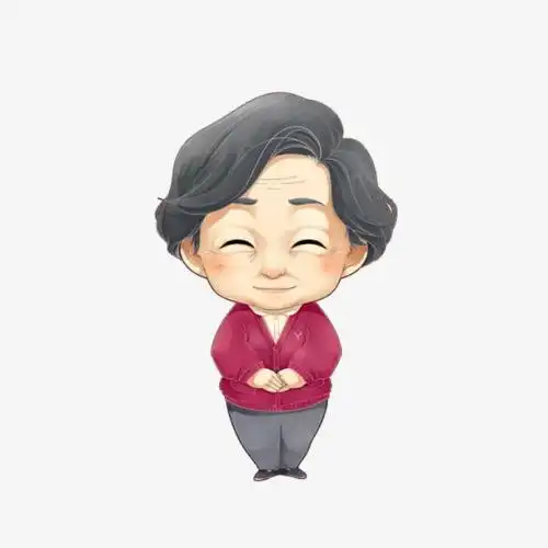 表示老人开心的句子