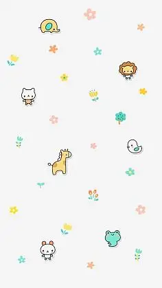 l04壁纸-花瓣网|陪你做生活的设计师 | 白底壁纸 平铺 简单 小清新