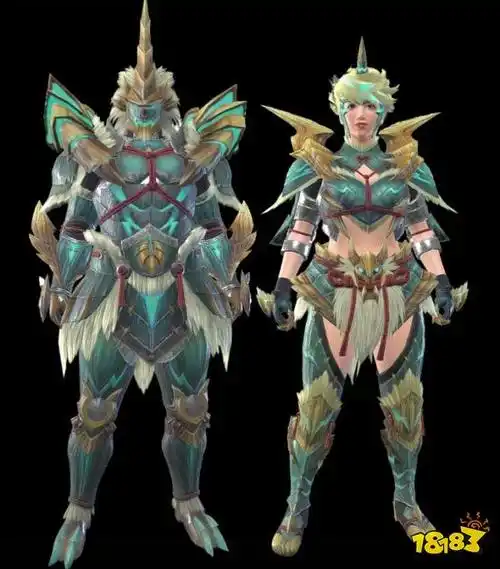 怪物猎人崛起曙光雷狼龙套装曙光dlc雷狼龙套装收集