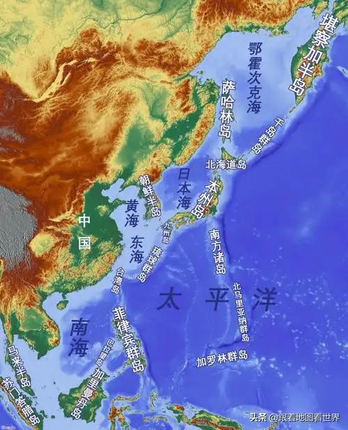 台湾海峡地图