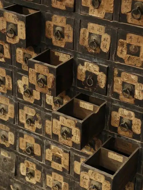 中式61四平药柜