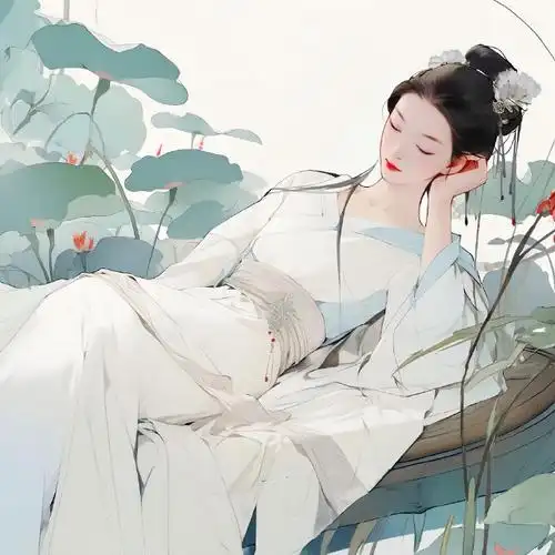 绝版古风女生动漫头像