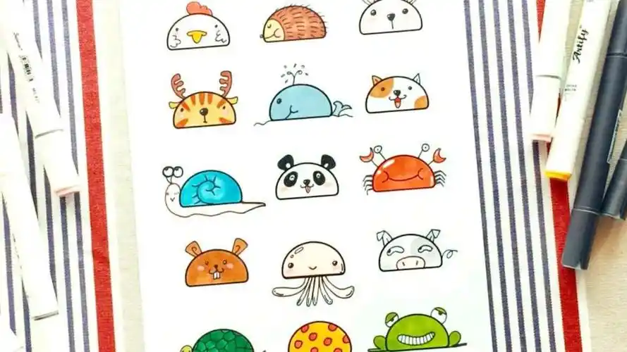 今天来了会魔法的半圆形宝宝,他们会变成各种各样的物体,小朋友你还有