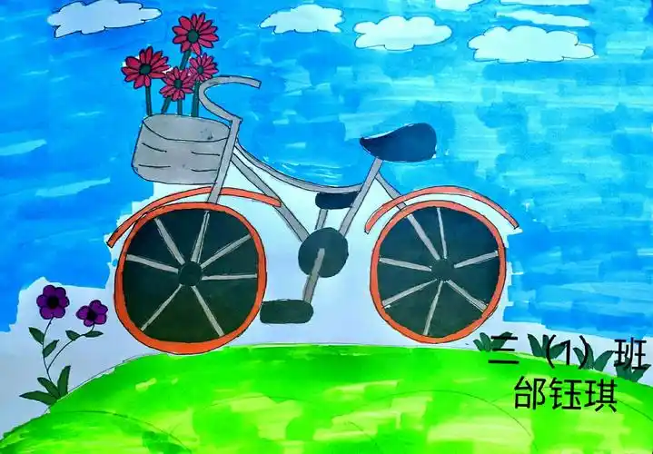 【临钢小学教育集团】三年级美术《一路轻骑》学习成果