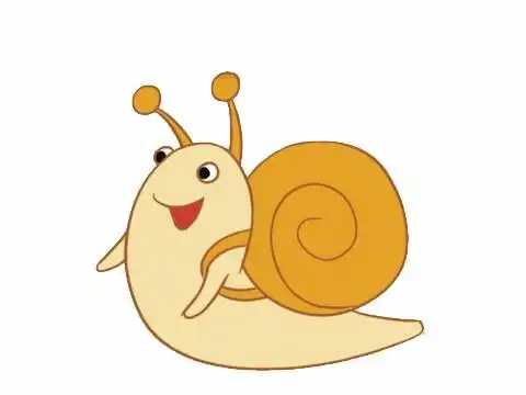 卡通蜗牛简笔画画法步骤图片大全,图片,简笔画-学笔画
