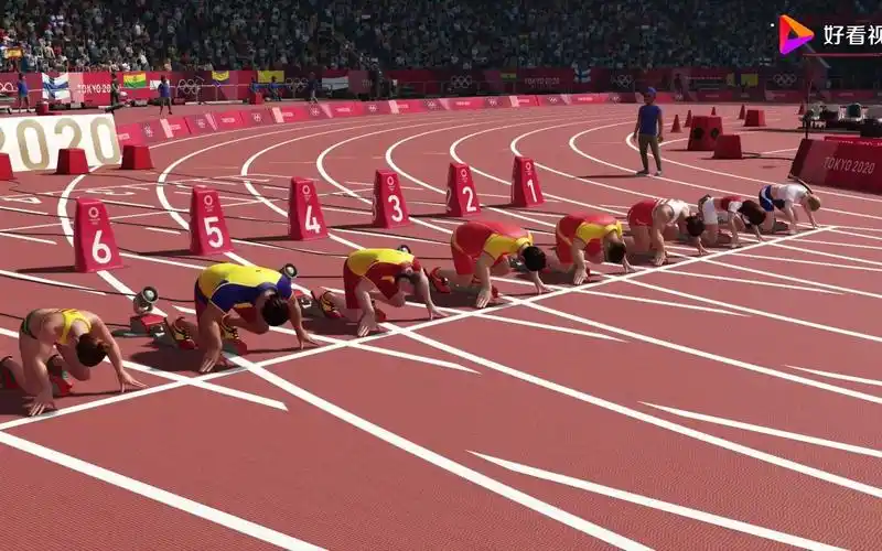 奥运会100米赛跑100多斤的胖子贱圣跑出了9.3s的世界记录!