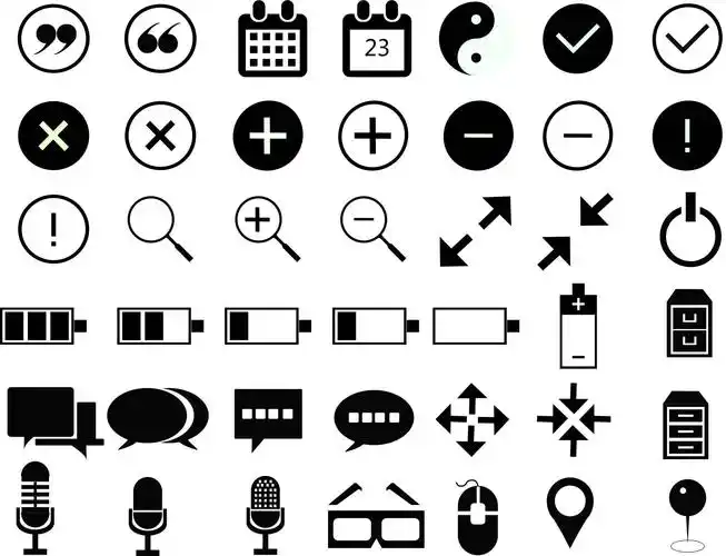 临摹的一些小图标