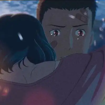 自截 新海诚 言叶之庭情头壁纸