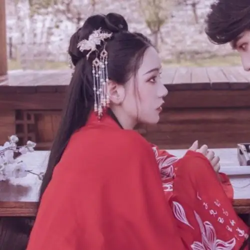 汉服情侣头像 二传注明