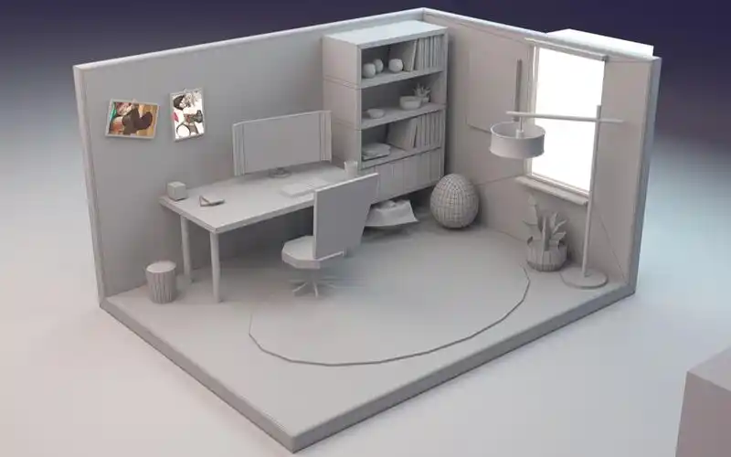 3dmax场景建模,学会把自己的卧室建模下来吧!