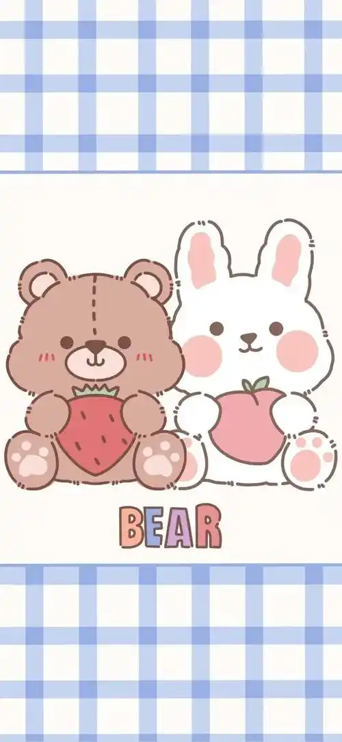 手机壁纸可爱萌萌哒卡通壁纸背景图