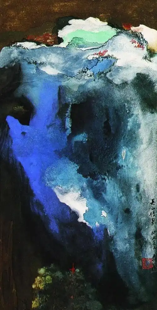 于四川省内江市市中区城郊安良里的一个书香门第的家庭,中国泼墨画家