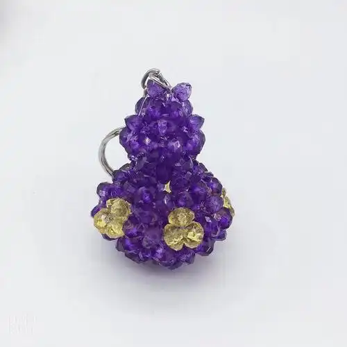 手工串珠小挂件饰品葫芦成品编织包包钥匙扣挂件挂饰工艺品创意