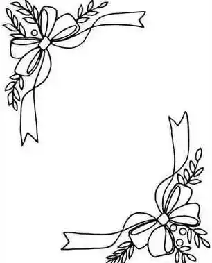 手抄报简单又漂亮手绘 - 简单简笔画