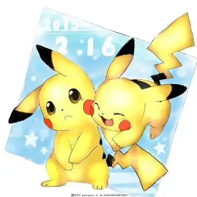 皮卡丘可爱头像情侣