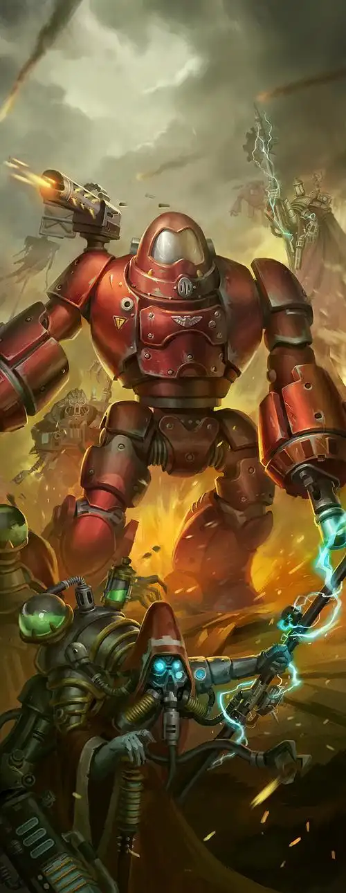 monksdeathwing dreadnoughts and landraiders dps战锤40k 骑士泰坦