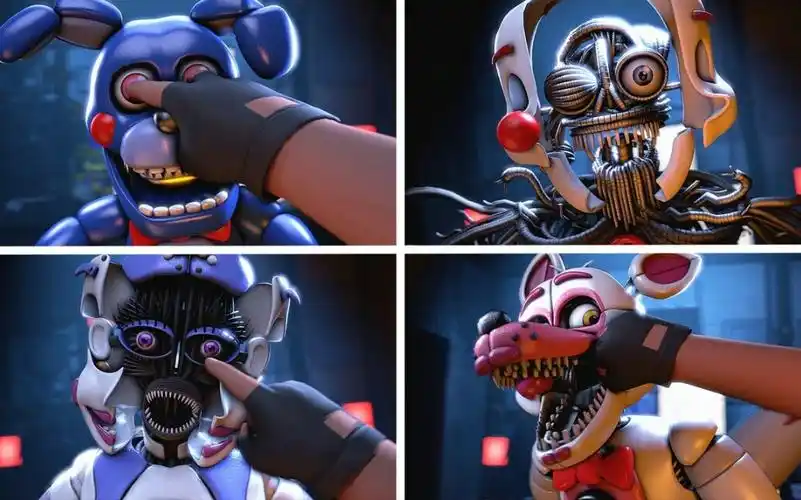 sfmfnaf保安还击姐妹地点玩偶