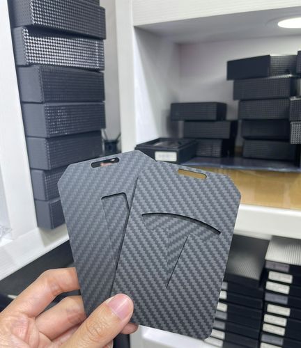 适用特斯拉芳纶纤维卡片钥匙卡套tesla modely/3凯夫拉钥匙车扣包